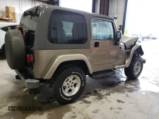 2004 Jeep Wrangler Sahara with VIN 1J4FA59S14P770952, listed as a Copart auction lot 66498694 with 112,649 mi miles and Salvage Title. Bid and sale history available at carsss.com. Image 3.