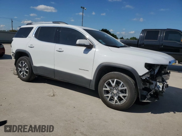 2023 GMC Acadia SLT with VIN 1GKKNML48PZ238074, listed as a Copart auction lot 55820355 with 48,550 mi miles and Clean title. Bid and sale history available at DreamBid. Image 4.