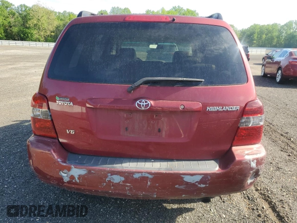 2006 Toyota Highlander z VIN JTEGP21A460119462, wystawiony jako Copart lot #55309845 z przebiegiem 175 193 mil mil oraz Czysty tytuł • Clean title. Historia ofert i sprzedaży dostępna na DreamBid. Obrazek 6.