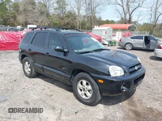 2006 Hyundai Santa Fe GLS with VIN KM8SC13D16U094777, listed as a IAAI auction lot 41803425 with 156,130 mi miles. Bid and sale history available at carsss.com. Image 1.