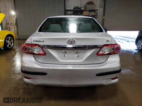 2012 Toyota Corolla L with VIN 2T1BU4EE8CC762642, listed as a Copart auction lot 46004845 with 80,633 mi miles and Salvage Title. Bid and sale history available at carsss.com. Image 6.