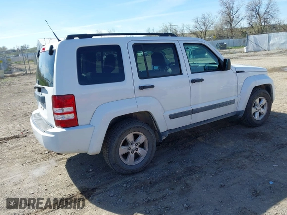 2011 Jeep Liberty Sport with VIN 1J4PN2GK3BW513417, listed as a IAAI auction lot 42082176 with 490,897 mi miles. Bid and sale history available at carsss.com. Image 4.