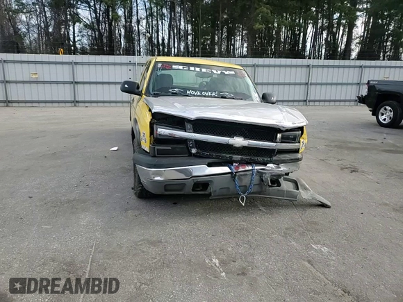 2004 Chevrolet Silverado 1500 Work Truck with VIN 1GCEC19V34E353391, listed as a Copart auction lot 48050385 with 296,421 mi miles and Salvage Title. Bid and sale history available at carsss.com. Image 10.
