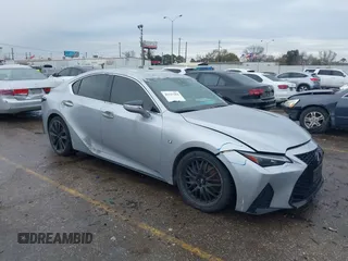 2021 Lexus IS with VIN JTHGZ1B25M5045144, listed as a IAAI auction lot 41317284 with 69,029 mi miles. Bid and sale history available at carsss.com. Image 1.