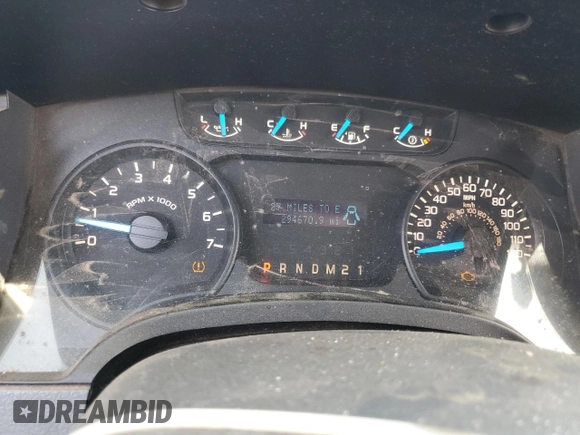 2013 Ford F-150 XL with VIN 1FTFX1CF3DKE75597, listed as a Copart auction lot 52992635 with 294,670 mi miles and Salvage Title. Bid and sale history available at carsss.com. Image 9.