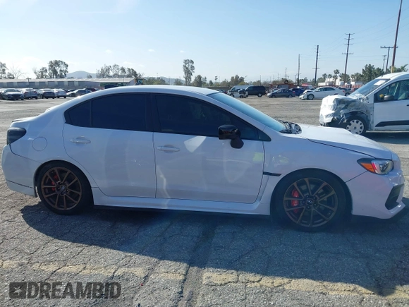 2020 Subaru WRX Premium with VIN JF1VA1B6XL9809876, listed as a IAAI auction lot 41721642 with 52,224 mi miles. Bid and sale history available at carsss.com. Image 14.