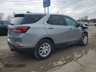 2024 Chevrolet Equinox LT with VIN 3GNAXKEG0RS154481, listed as a Copart auction lot 51261215 with 38,374 mi miles and Salvage Title. Bid and sale history available at carsss.com. Image 3.