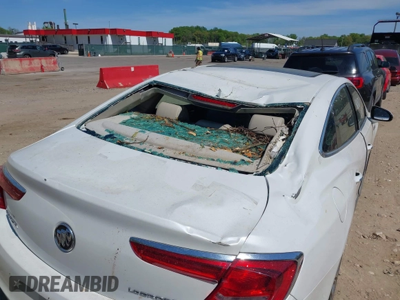 2017 Buick LaCrosse Premium with VIN 1G4ZR5SS4HU176557, listed as a IAAI auction lot 42106327 with 134,859 mi miles. Bid and sale history available at carsss.com. Image 6.