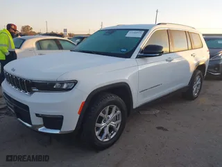 2021 Jeep Grand Cherokee L Limited with VIN 1C4RJKBGXM8196322, listed as a IAAI auction lot 41144926 with 59,185 mi miles. Bid and sale history available at carsss.com. Image 17.