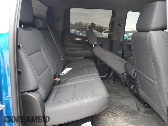 2022 Chevrolet Silverado 1500 LT with VIN 3GCUDDEDXNG595743, listed as a Copart auction lot 84348264 with Not Provided miles and Salvage Title. Bid and sale history available at DreamBid. Image 10.