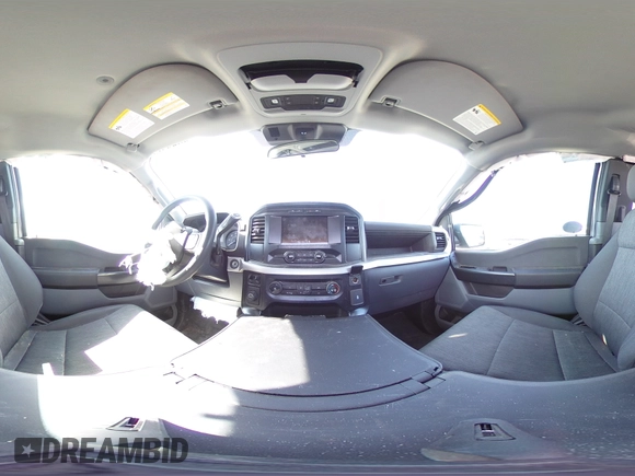 2023 Ford F-150 XL with VIN 1FTEX1CP8PKG08377, listed as a Copart auction lot 45999745 with 18,244 mi miles and Salvage title. Bid and sale history available at DreamBid. Image 12.