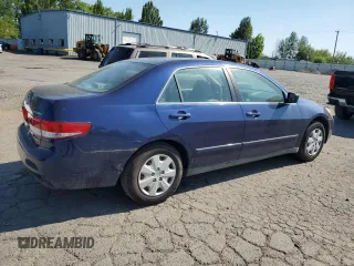 2004 Honda Accord LX with VIN 1HGCM563X4A087679, listed as a Copart auction lot 62972585 with 223,588 mi miles and Clean title. Bid and sale history available at DreamBid. Image 3.