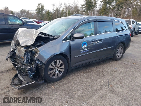 2014 Honda Odyssey EX-L with VIN 5FNRL5H67EB073640, listed as a IAAI auction lot 41115124 with 99,841 mi miles and . Bid and sale history available at carsss.com. Image 20.