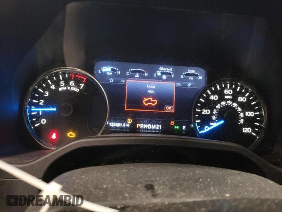 2015 Ford F-150 XLT with VIN 1FTEW1EG4FFA01013, listed as a Copart auction lot 54373495 with 132,401 mi miles and Salvage Title. Bid and sale history available at carsss.com. Image 9.