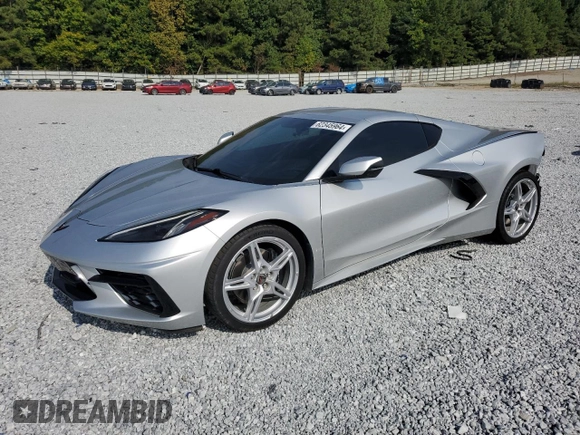 2020 Chevrolet Corvette 1LT with VIN 1G1Y62D49L5107588, listed as a Copart auction lot 62345964 with 30,666 mi miles and Salvage Title. Bid and sale history available at carsss.com. Image 1.