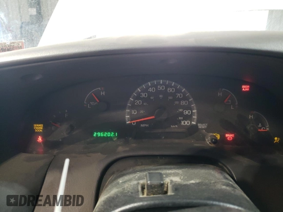 2000 Ford F-150 XL with VIN 1FTZF182XYNC09505, listed as a Copart auction lot 73420184 with 296,202 mi miles and Salvage title. Bid and sale history available at DreamBid. Image 9.