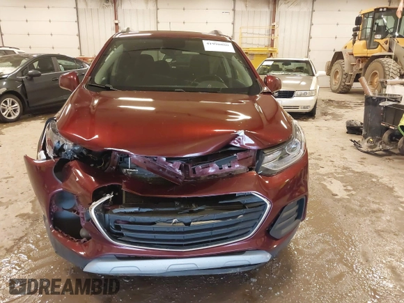 2017 Chevrolet Trax LT with VIN 3GNCJLSBXHL223940, listed as a IAAI auction lot 41998080 with 121,448 mi miles and . Bid and sale history available at carsss.com. Image 12.