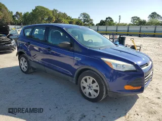2016 Ford Escape S with VIN 1FMCU0F75GUB79835, listed as a Copart auction lot 50221245 with 57,439 mi miles and Salvage Title. Bid and sale history available at carsss.com. Image 4.