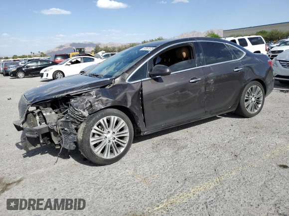 2014 Buick Verano Group with VIN 1G4PS5SK3E4215615, listed as a Copart auction lot 57067875 with 137,846 mi miles and Salvage title. Bid and sale history available at DreamBid. Image 1.