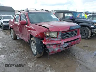 2006 Honda Ridgeline RTL z VIN 2HJYK16556H506056, wystawiony jako IAAI lot #41460536 z przebiegiem 257 610 mil mil oraz . Historia ofert i sprzedaży dostępna na DreamBid. Obrazek 1.