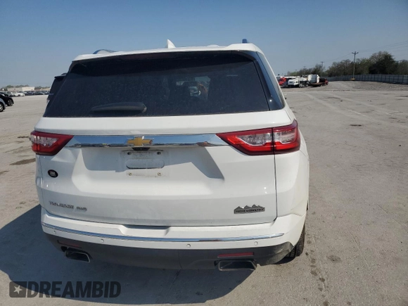 2018 Chevrolet Traverse High Country with VIN 1GNEVKKWXJJ166954, listed as a Copart auction lot 52538585 with 79,605 mi miles and Salvage Title. Bid and sale history available at carsss.com. Image 6.