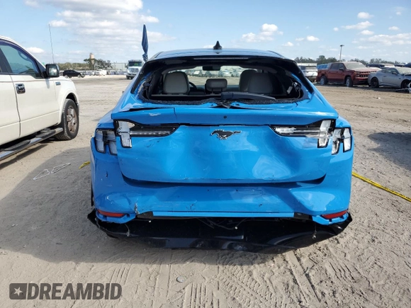 2024 Ford Mustang Mach-E Premium z VIN 3FMTK3R72RMA32365, wystawiony jako Copart lot #44407065 z przebiegiem 3 940 mil mil oraz Szkoda całkowita • Salvage title. Historia ofert i sprzedaży dostępna na DreamBid. Obrazek 6.