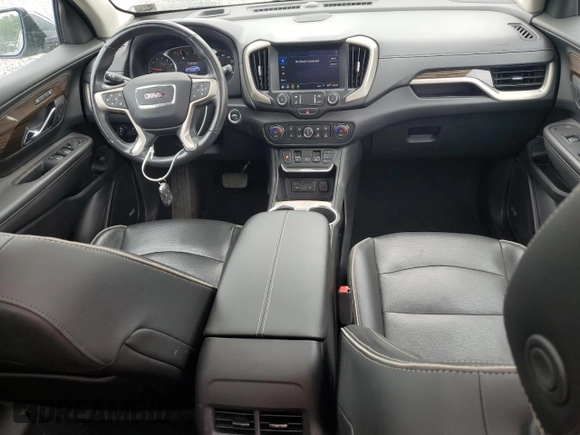 2020 GMC Terrain Denali with VIN 3GKALXEX1LL141889, listed as a Copart auction lot 61085625 with 64,713 mi miles and Salvage title. Bid and sale history available at DreamBid. Image 8.