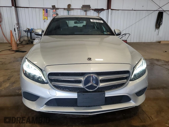 2019 Mercedes-Benz C 300 with VIN 55SWF8EB3KU291873, listed as a Copart auction lot 66107855 with 93,778 mi miles and Salvage title. Bid and sale history available at DreamBid. Image 5.