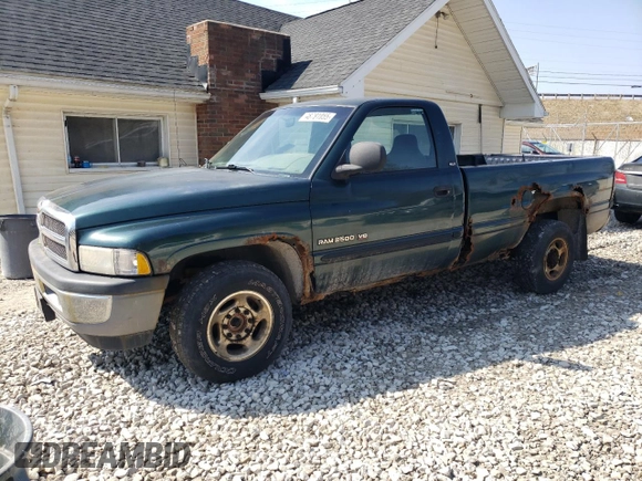 2001 Dodge Ram 2500 with VIN 3B7KC26Z21M505134, listed as a Copart auction lot 48791055 with 251,069 mi miles and Clean Title. Bid and sale history available at carsss.com. Image 1.
