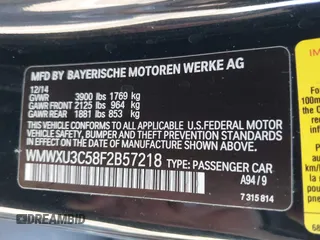 2015 MINI Hardtop 4 Door S z VIN WMWXU3C58F2B57218, wystawiony jako IAAI lot #42361437 z przebiegiem 96 984 mil mil oraz . Historia ofert i sprzedaży dostępna na DreamBid. Obrazek 9.
