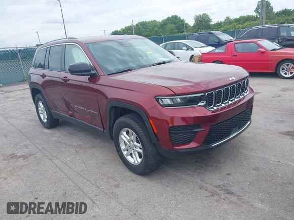 2023 Jeep Grand Cherokee Altitude with VIN 1C4RJHAG2P8108436, listed as a IAAI auction lot 42557174 with 28,015 mi miles and . Bid and sale history available at DreamBid. Image 1.