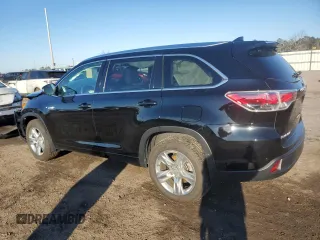 2015 Toyota Highlander Hybrid Limited with VIN 5TDDCRFH1FS013467, listed as a Copart auction lot 46098415 with 58,337 mi miles and Salvage Title. Bid and sale history available at carsss.com. Image 2.