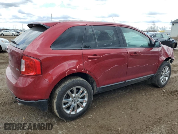 2014 Ford Edge SEL with VIN 2FMDK3JC0EBB40881, listed as a Copart auction lot 53697915 with 76,846 mi miles and Clean Title. Bid and sale history available at carsss.com. Image 3.