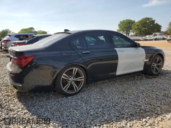 2015 BMW 7 Series 740i with VIN WBAYA6C58FD826779, listed as a Copart auction lot 53780095 with 139,104 mi miles and Clean Title. Bid and sale history available at carsss.com. Image 3.