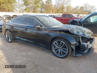 2021 Audi A5 Sportback S line Premium Plus with VIN WAUFACF57MA020805, listed as a IAAI auction lot 41818697 with 80,804 mi miles and . Bid and sale history available at DreamBid. Image 1.