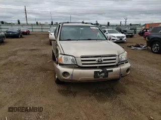 2005 Toyota Highlander with VIN JTEEP21A650087443, listed as a Copart auction lot 86704434 with Not Provided miles and Salvage Title. Bid and sale history available at DreamBid. Image 10.