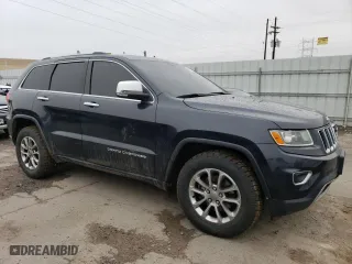 2015 Jeep Grand Cherokee Limited with VIN 1C4RJFBG7FC605657, listed as a Copart auction lot 48237415 with 158,462 mi miles and Salvage Title. Bid and sale history available at carsss.com. Image 4.