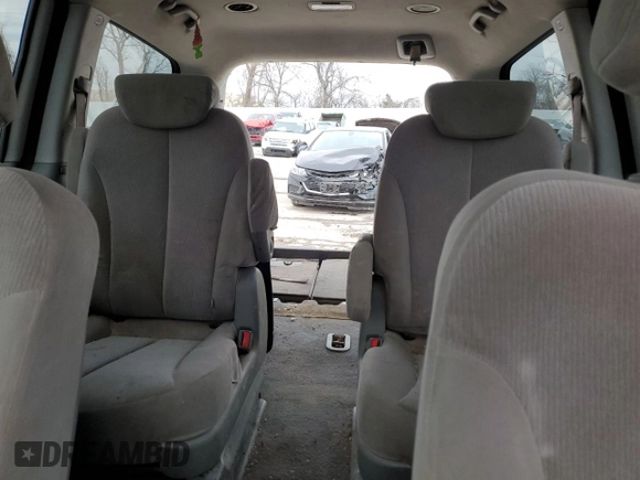 2009 Kia Sedona EX with VIN KNDMB233496314323, listed as a Copart auction lot 86199194 with Not Provided miles and Salvage Title. Bid and sale history available at carsss.com. Image 10.