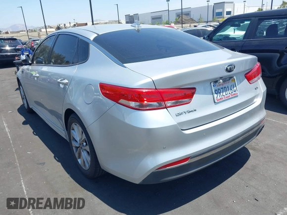 2018 Kia Optima EX with VIN 5XXGU4L34JG184486, listed as a IAAI auction lot 42465491 with 78,882 mi miles and . Bid and sale history available at DreamBid. Image 3.