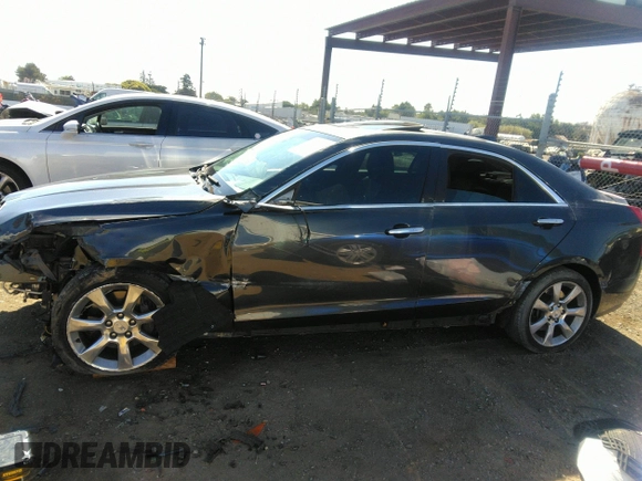 2015 Cadillac ATS Sedan Luxury RWD with VIN 1G6AB5RX5F0101834, listed as a IAAI auction lot 37302564 with 107,046 mi miles. Bid and sale history available at carsss.com. Image 14.