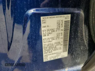 2022 Nissan Frontier S with VIN 1N6ED1EK2NN605154, listed as a Copart auction lot 57241055 with 33,989 mi miles and Salvage title. Bid and sale history available at DreamBid. Image 12.