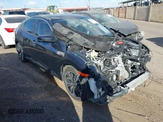 2017 Honda Civic Sedan EX-L with VIN 19XFC1F70HE005116, listed as a IAAI auction lot 42042277 with 61,812 mi miles. Bid and sale history available at carsss.com. Image 1.