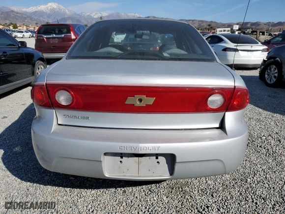 2004 Chevrolet Cavalier with VIN 1G1JC52F347283896, listed as a Copart auction lot 45800065 with 44,579 mi miles and Clean Title. Bid and sale history available at carsss.com. Image 6.