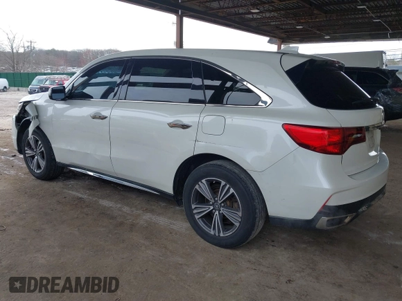 2017 Acura MDX with VIN 5FRYD4H39HB016948, listed as a IAAI auction lot 41886584 with 100,853 mi miles and . Bid and sale history available at DreamBid. Image 3.