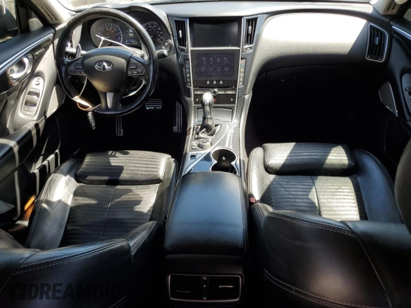 2017 Infiniti Q50 Premium z VIN JN1EV7AR2HM836235, wystawiony jako Copart lot #54678815 z przebiegiem 122 804 mil mil oraz Szkoda całkowita • Salvage title. Historia ofert i sprzedaży dostępna na DreamBid. Obrazek 8.