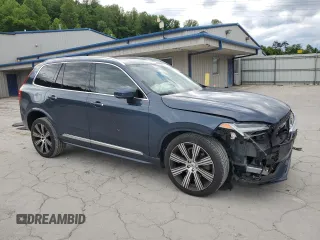 2022 Volvo XC90 Inscription with VIN YV4A221L3N1825175, listed as a Copart auction lot 57936225 with 52,499 mi miles and Salvage title. Bid and sale history available at DreamBid. Image 4.