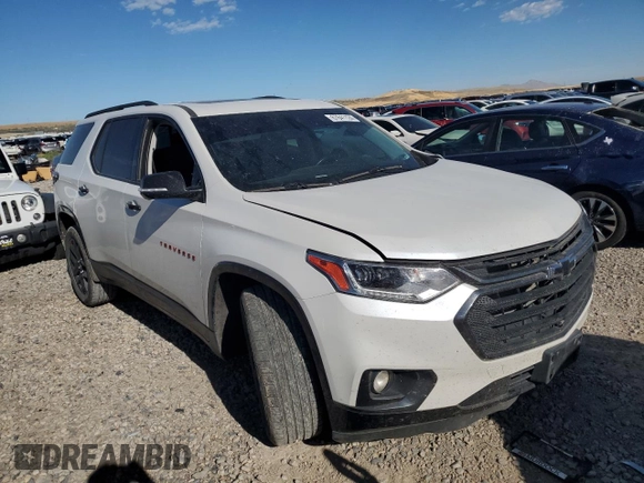2020 Chevrolet Traverse Premier with VIN 1GNEVKKW0LJ279251, listed as a Copart auction lot 67841124 with 71,782 mi miles and Salvage Title. Bid and sale history available at carsss.com. Image 4.
