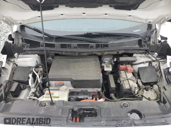 2022 Nissan LEAF SV Plus with VIN 1N4BZ1CV4NC559946, listed as a Copart auction lot 51489295 with 52,981 mi miles and Salvage Title. Bid and sale history available at DreamBid. Image 14.