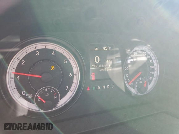 2014 Ram 1500 Tradesman with VIN 1C6RR7FT4ES321761, listed as a Copart auction lot 50141755 with 48,058 mi miles and Salvage Title. Bid and sale history available at carsss.com. Image 9.