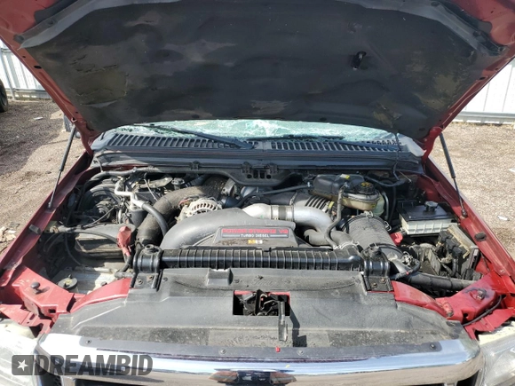 2003 Ford F-350 XL with VIN 1FTWW33P33EB64661, listed as a Copart auction lot 57331225 with 185,891 mi miles and Salvage title. Bid and sale history available at DreamBid. Image 11.